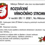 ROZSVÍCENÍ VÁNOČNÍHO STROMU